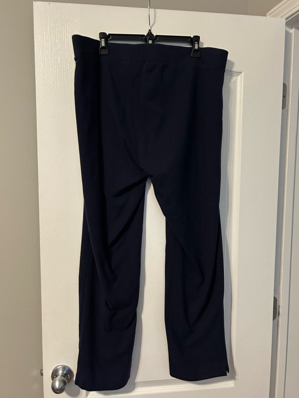 Talbots Navy Stretch Pull-On Pants - Picture 3 of 4